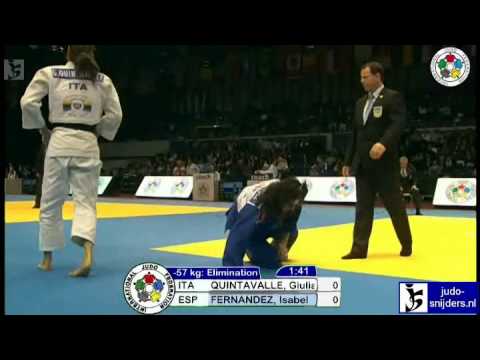 Giulia Quintavalle (ITA) - Isabel Fernandez (ESP) [-57kg]