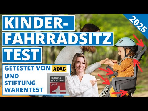 Kinderfahrradsitz Test - Alle Testsieger von ADAC und Stiftung Warentest