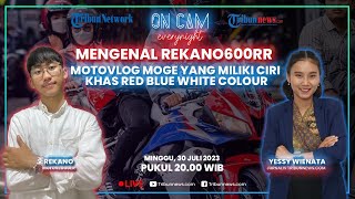 Rekano600RR, Motovlog MOGE yang Memiliki Ciri Khas Red Blue White Colour yang Kuliah Jurusan Hukum