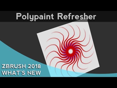 046 ZBrush 2018 Polypaint Refresher