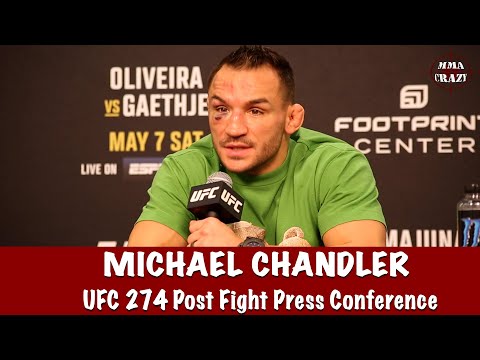 Full Michael Chandler UFC 274 Post Fight Interview, gives immediate Reaction to Tony Ferguson KO
