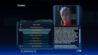 Mass Effect Seconday Codex