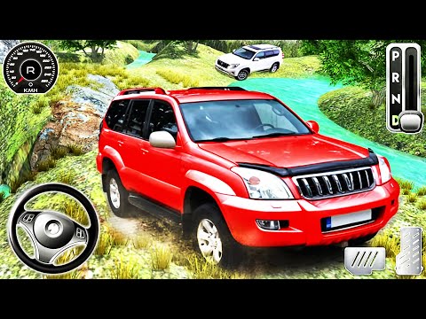Offroad 4x4 Jeep Prado SUV Driver - Long Trailer Jeep Simulator - Best Android Gameplay