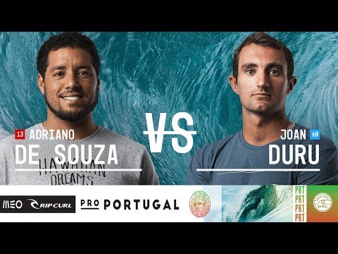 Adriano de Souza vs. Joan Duru - Round Two, Heat 7 - MEO Rip Curl Pro Portugal 2018