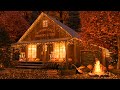 Autumn Cozy Country Store Ambience: Autumn Night Sounds, Crackling Fire Sounds, Nature Sounds