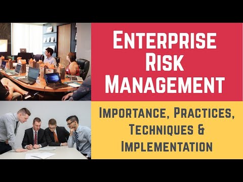 Enterprise Risk Management (ERM Meaning, Importance, Practices, Techniques, and Implementation)