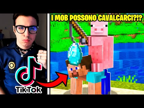 10 TIKTOK *REALISTICI* DA USARE SU MINECRAFT 1.17!!