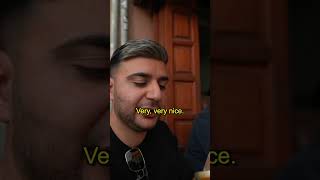 Download lagu Eating Moroccan Harira Soup For The First Time 🇲🇦 #shorts mp3