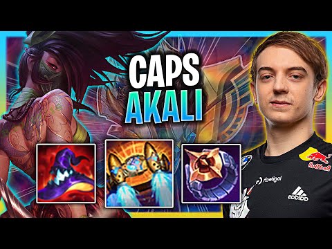 CAPS BRINGS BACK AKALI MID! | G2 Caps Plays Akali Mid vs Sylas!  Season 2023