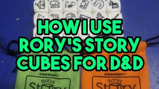 HOW I USE RORY'S STORY CUBES FOR D&D