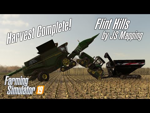 Corn harvest completed despite our workers best efforts! Precision Farming on Flint Hills - EP16