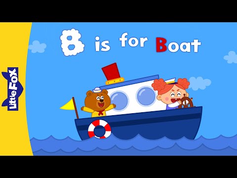 B is for Boat! | Letter B l Phonics for Kindergarten | Alphabet Sounds and Songs