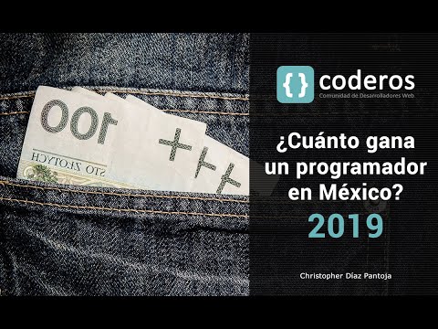 ¿Cuánto gana un programador en México en el 2019?