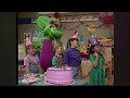 Barney Friends Happy Birthday To You Hey Hey Our Friends Are Here Happy Birthday Barney