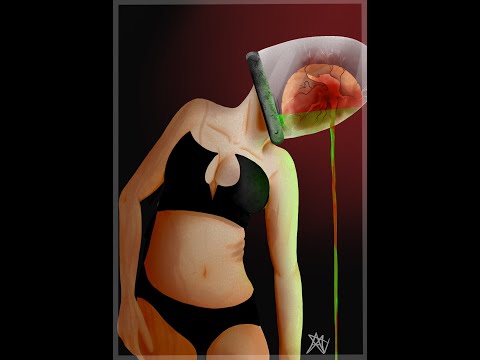 SPEEDPAINT - the de*th of a non-human ( art trade)