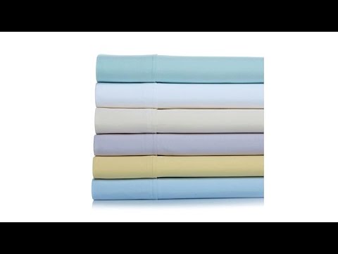 Concierge Collection Classic Pleated 6piece Sheet Set