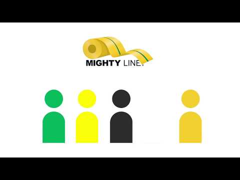 Mighty Custom Tape - Your Own  Custom Floor Tape - Custom 5s Floor Tape And Custom Floor Signs