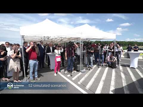 Intelligent infrastructure testing on the M86 road promo