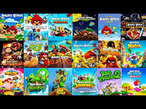 The Evolution of ANGRY BIRDS Games (2009-2025)
