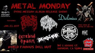 Dying Messiah Album Release Show promo video
