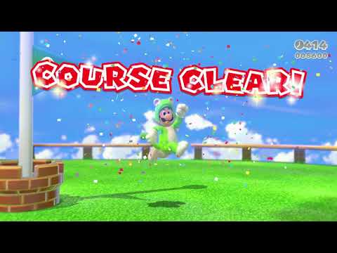 Super Mario 3D World (Switch) World 1 Speedrun In 7:56 (Former WR)