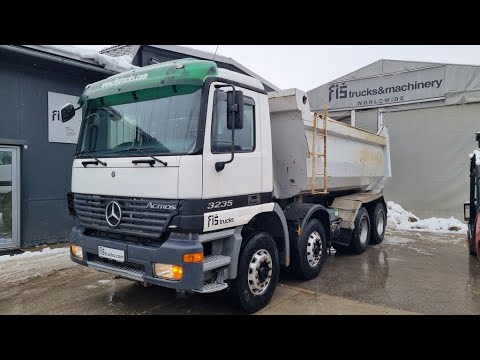 MERCEDES BENZ ACTROS 3235 8x4 dumper tipper - FIŠ TRUCKS SLOVENIA