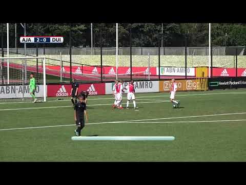 Oefenwedstrijd tegen Duisburg! Ajax O13 Janairo C.
