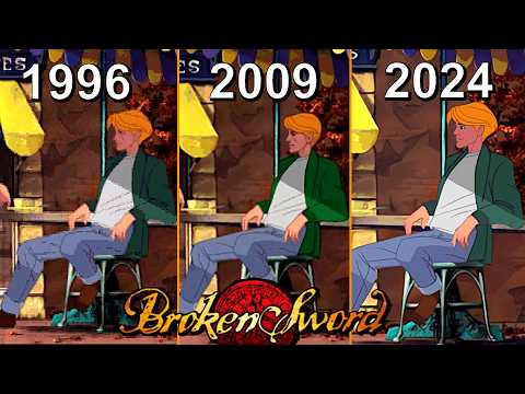Broken Sword: Shadow of the Templars 1996 - 2024 Comparison: Original vs Remaster & Reforged