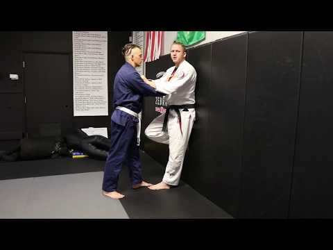 Helio Gracie Self Defense #7 Wall Pin Defense