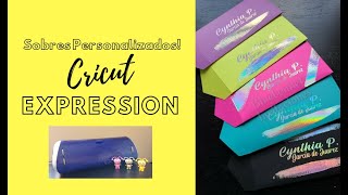 Sobres personalizados con Cricut Expression!