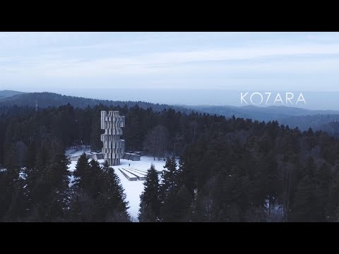 Kozara Mrakovica 4k cinematic winter 2023