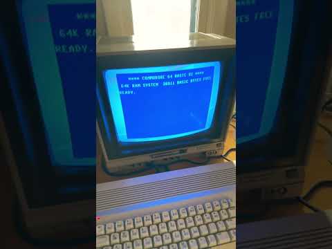 Complete Commodore 64 system all ready for the holidays — have a 1982 Christmas!