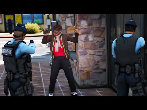 [GTA 5] LES GENDARMES OUVRENT LE FEU SUR UNE PERSONNE ARMÉE | LSPDFR #1071