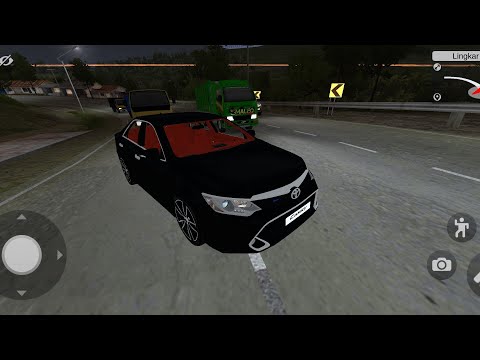 2015 Model Toyota Camry | Fully Red Interior | Bus Simulator Indonesia Gameplay