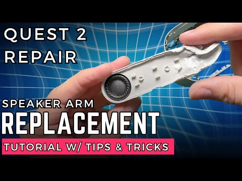 Replace the Speaker Arm On Your Quest 2 - Step By Step Tutorial