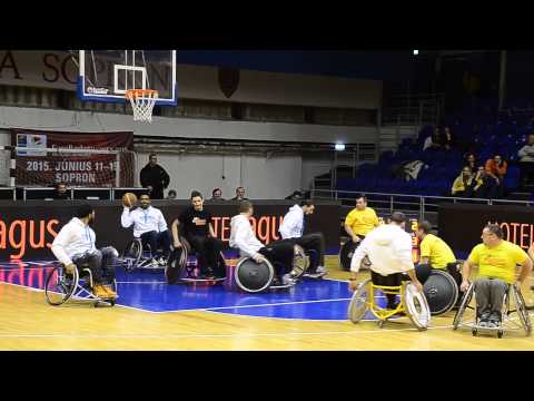 Soproni Sördögök vs. Soproni Tigrisek kerekesszékkel