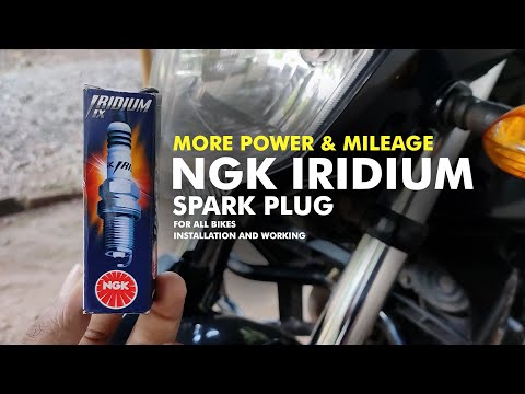 Upgrading Yamaha FZ16 With NGK Iridium Spark Plug - NGK CPR8EAIX-9 Spark Plug