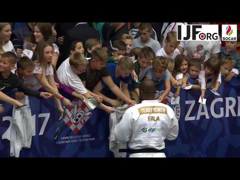 Judo Grand-Prix Zagreb 2017. [+100 KG] RINER Teddy (FRA) vs. HEGYI Stephan (AUT)