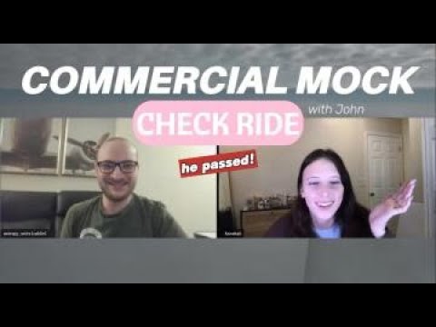 Commercial Pilot Mock Oral Check Ride Exam with John