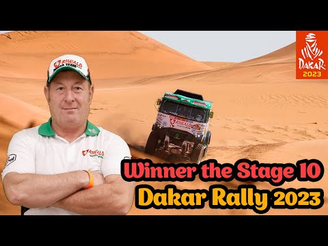 Stage 10 Results Dakar Rally 2023 - Truck. Pascal de Baar Wins Tenth Stage
