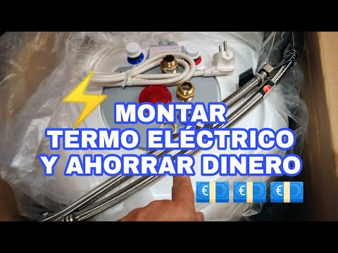 Instalar TERMO ELÉCTRICO Mezclador termostático y reloj temporizador para ahorrar dinero en factura