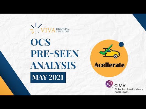 OCS May21 pre-seen analysis