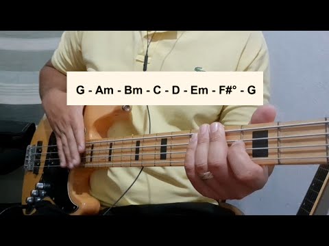APRENDA ISSO E TOQUE QUALQUER MÚSICA SEM PRECISAR DE CIFRAS NO Baixo contrabaixo