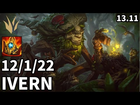Ivern Jungle vs Ekko - EUW Master | Patch 13.11