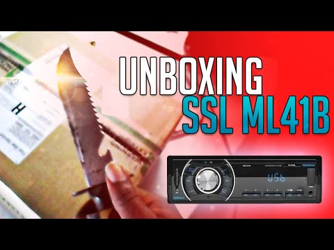 Unboxing!! SSL ML41B Digital Media Single Din Head Unit