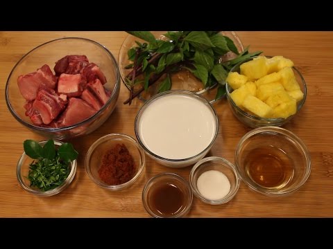 Cambodian Pineapple Pork Ribs Soup