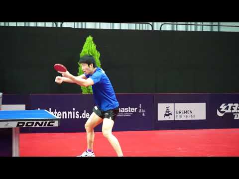 Training der Stars - German Open 2018