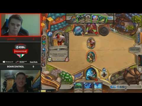 Hearthstone - Jambre vs Boarcontrol -  ESL UK Premiership Spring 2017 - Week 2