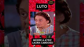 LUTO. MORRE A ATRIZ LAURA CARDOSO. GRANDE DAMA DO TEATRO E DA TV!