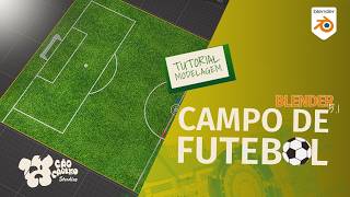 Do Zero ao Campo de Futebol 3D ⚽🏆 | Tutorial Fácil - Especial Copa